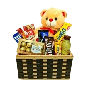 10-Baú de Chocolate com Urso