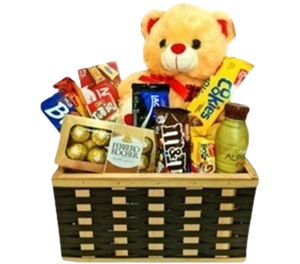 11-Baú de Chocolate com Urso