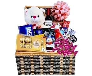 17-KIT COM VINHO E CHOCOLATE