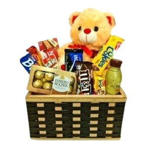 10-Baú de Chocolate com Urso